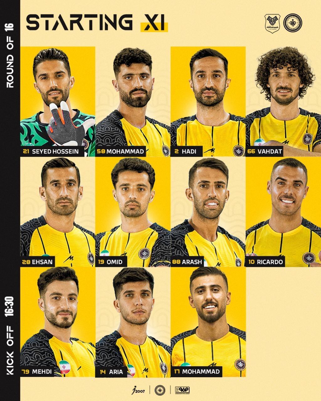 ترکیب سپاهان مقابل خیبر خرم آباد مشخص شد ترکیب سپاهان مقابل خیبر خرم آباد مشخص شد