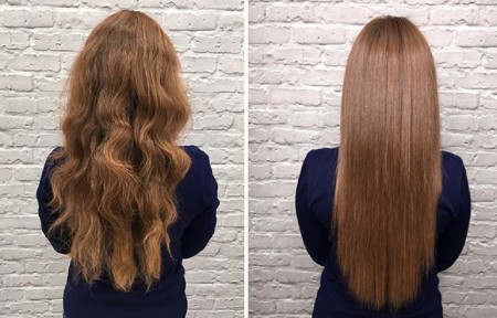 مراقبت‌های بعد از کراتینه مو