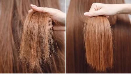 کراتینه مو برای موهای رنگ شده