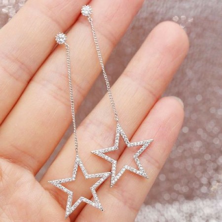 مدل های گوشواره با طرح ستاره