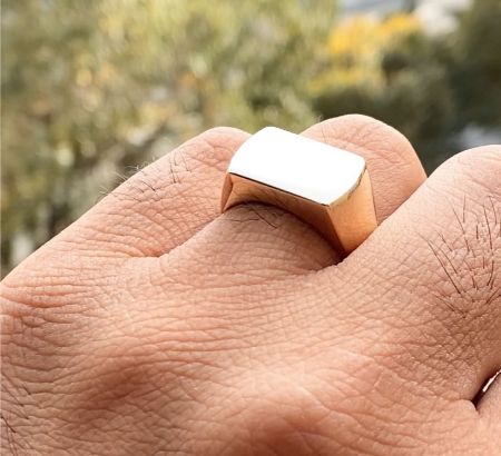 انگشتر طلا مردانه خاص