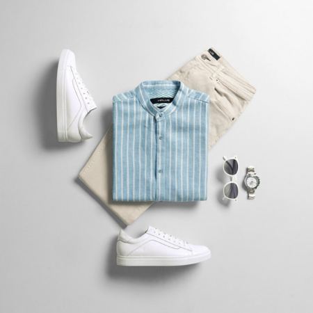 ست کردن لباس مردانه