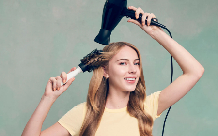 تکنیک سشوار کشیدن