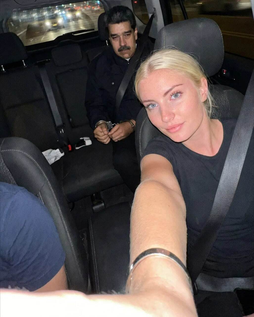 عکس مشترک زن مرموز در کنار مادورو و ترامپ / جسیکا فاستر کیست؟ + عکس