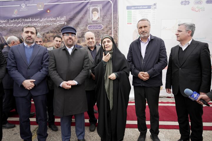 کلید مسکن، کلنگ آزادراه، مسیر عدالت اجتماعی در سرزمین فارس 