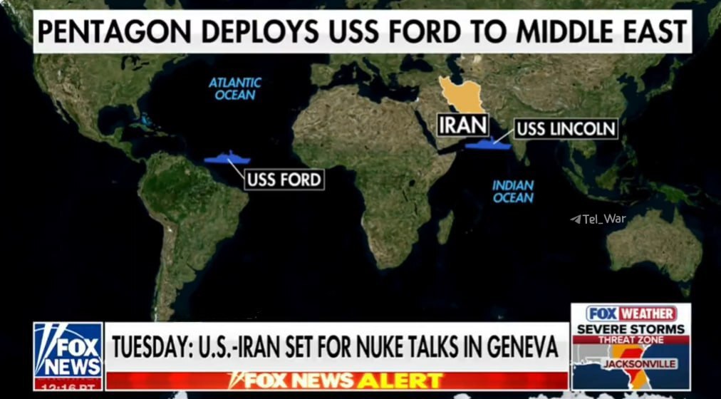 زمان ورود ناو آمریکایی به منطقه مشخص شد زمان ورود ناو آمریکایی به منطقه مشخص شد