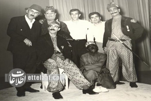 عکس‌های از ۶۰ سال بازیگری عنایت بخشی