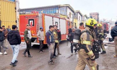 جزئیات حریق در کارگاه تولید رنگ پردیس