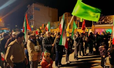 اجتماع حماسی مردم فراهان در پنجاه و دومین شب قرار عاشقی