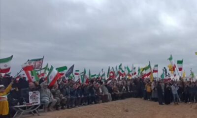 اجتماع مردم در دشت پرزان شهرضا در سال‌روز واقعه طبس