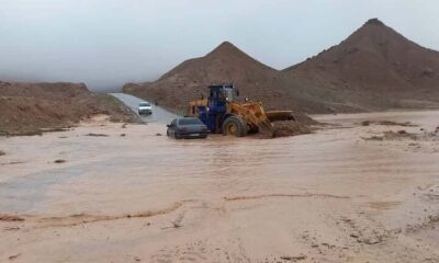 بارش شدید باران به تعدادی از منازل مردم آبدانان خسارت زد