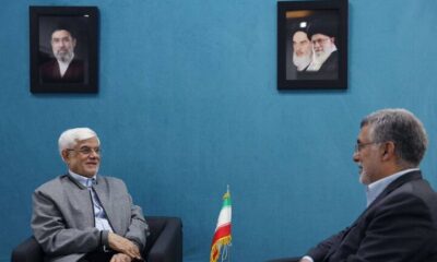 بررسی راهکارهای تقویت زنجیره تأمین دارو در دیدار عارف و وزیر بهداشت