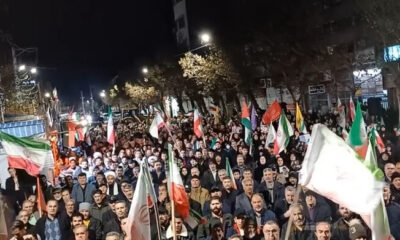 تداوم قیام شبانه مردم میاندوآب در خیابان