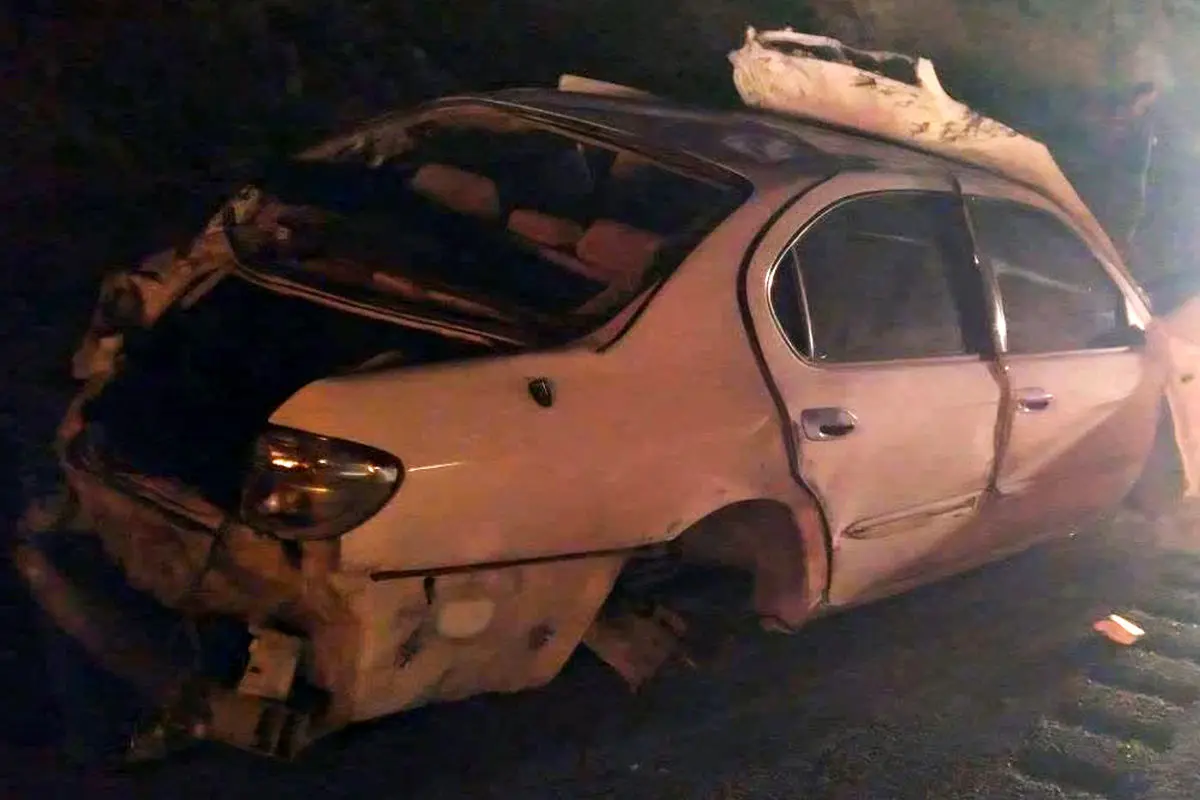 جزئیات حادثه مرگبار در قزوین/ واژگونی ماکسیما جان راننده سهل‌انگارش را گرفت