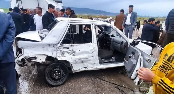 حادثه رانندگی در کمربندی خرم‌آباد یک فوتی و یک مجروح برجای گذاشت