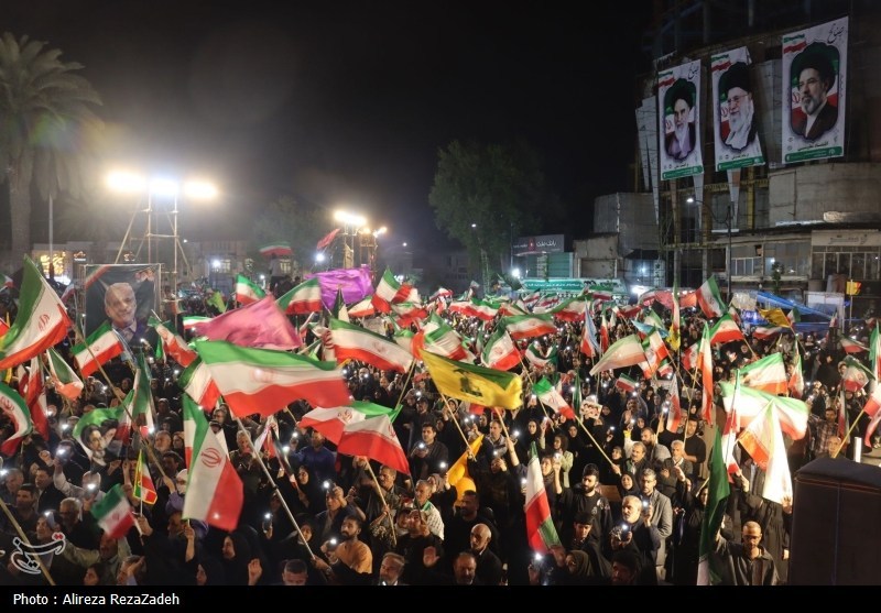 حضور شبانه 25 میلیون ایرانی در میدان/حمایت 67 درصدی از تداوم حضور