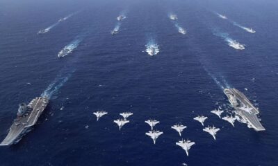 حضور کم‌سابقه ناو‌های غربی در نزدیکی ایران؛ از مدیترانه تا خلیج عمان / ماجرا چیست؟