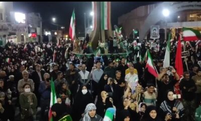 حماسه باشکوه مردم شهر بم در شب پنجاه و سوم