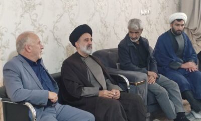 دیدار نماینده ولی فقیه در بنیاد شهید با خانواده شهیدان بازگیر و شوکتی‌