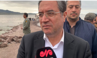 رحمانی: حجم آب و وسعت دریاچه ارومیه ۵ برابر افزایش یافت