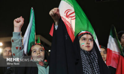 رزمایش دختران جان‌فدای ایران در کاشان