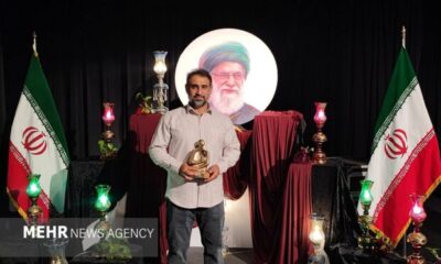 «علی رحمانیان» چهره سال ۱۴۰۴ هنر انقلاب اسلامی فارس شد