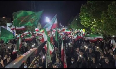 فریاد «الله‌اکبر» مردم خرم‌آباد