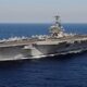 فوری / ناو هواپیمابر جرالد فورد آمریکا به ناوشکن چرچیل ملحق شد