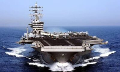 ماجرای آتش سوزی ناو آیزنهاور آمریکا چه بود؟