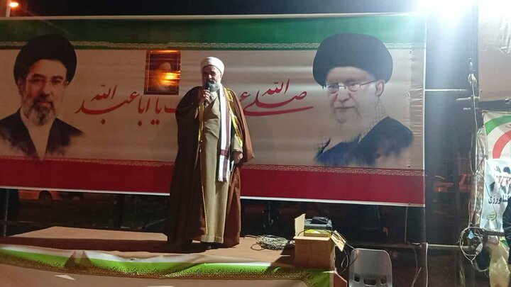 ماموستا بهمنی: حضور مردم در صحنه رمز اقتدار ایران در برابر دشمنان است