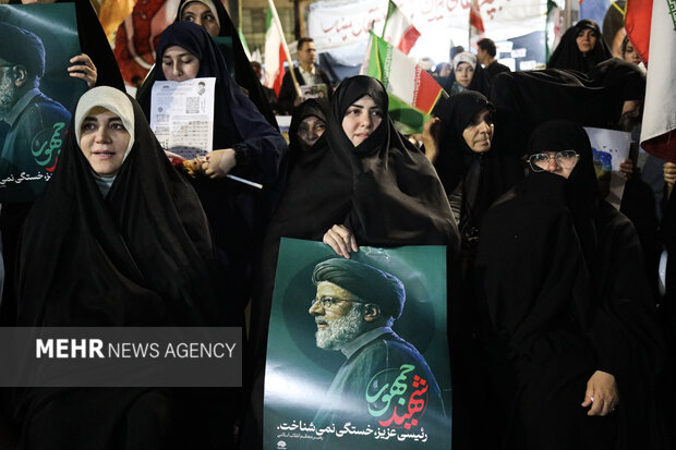 مراسم دومین سالگرد شهادت شهید رئیسی در مشهد