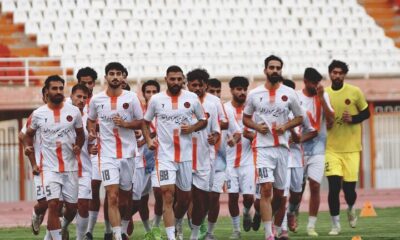 مسی‌های کرمان برای شروع لیگ یک فوتبال پا به توپ شدند