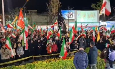 پنجاه‌وپنجمین شب حماسه‌سازی مردم تبریز در خیابان‌ها و میادین شهر