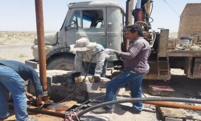 آبرسانی پایدار برای پنج روستای شهرستان خاتم با بهسازی چاه سیاهویه