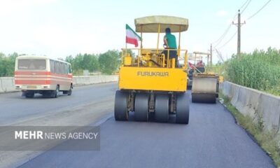 آغاز عملیات روکش آسفالت محور فومن- شفت-سروان با اعتبار ۶۰ میلیارد ریال