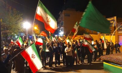 اجتماع پرشور مردم خنداب در بیعت با رهبر معظم انقلاب