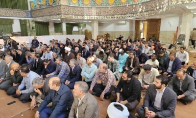 اقامه نماز عید سعید قربان در دلگان