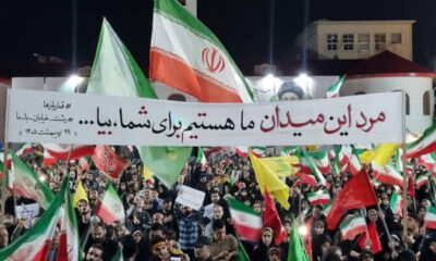 اقتداری ستودنی در تجمع شبانه مردم ولایی گرمسار