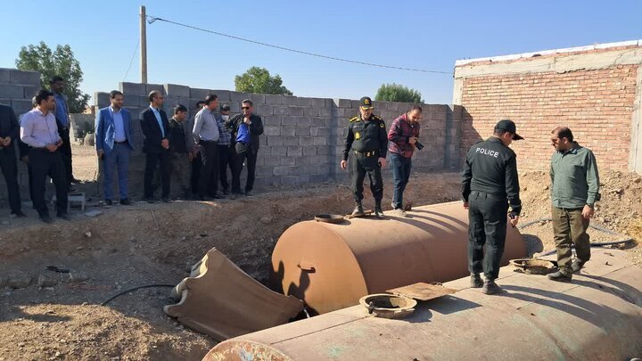 انهدام شبکه سرقت سوخت از خط لوله اصلی انتقال سوخت در هرمزگان