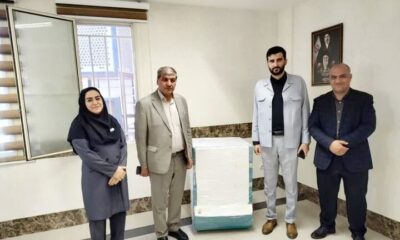 اهدای دستگاه ۲ میلیارد ریالی خیر به بیمارستان هشتگرد