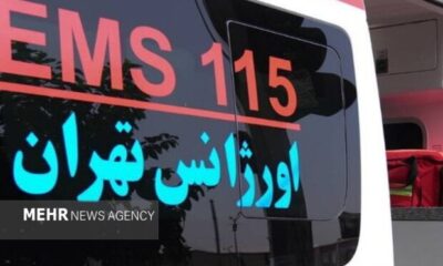 برخورد خودروی پراید با مانع در اتوبان الغدیر ۸ نفر مصدوم برجای گذاشت