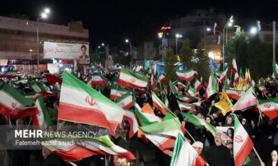 تداوم میدان داری مردم کرمان در شب هشتاد و دوم