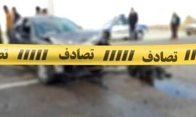 تصادف ٢ دستگاه خودروی سواری ۹ نفر مصدوم برجای گذاشت