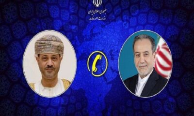  تماس تلفنی وزرای امور خارجه ایران و عمان درباره خاتمه جنگ