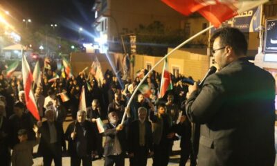 حضور با شکوه مردم ساوه در هفتادو دومین شب لبیک به رهبر انقلاب