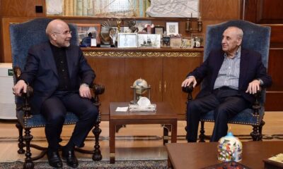 رئیس مجلس لبنان انتخاب مجدد قالیباف به عنوان رئیس مجلس را تبریک گفت