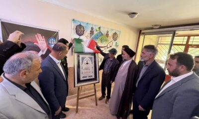 رونمایی از تابلوی یادبود سردار شهید «محمدحسین صوفی» در ازنا