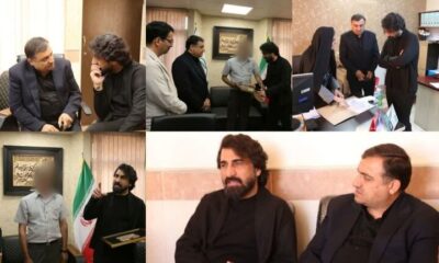 زندانی جرائم مالی قم با حضور صابر خراسانی و رضایت شاکی آزاد شد