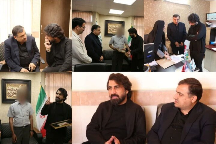 زندانی جرائم مالی قم با حضور صابر خراسانی و رضایت شاکی آزاد شد