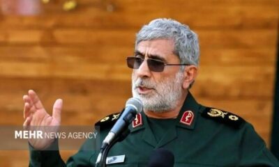 سردار قاآنی: مقاومت در قلب غزه قهرمان زنده است